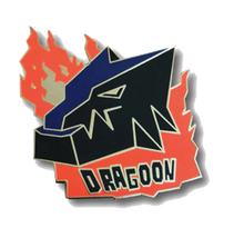 Load image into Gallery viewer, Dragoon - Dragoon Enamel Pin
