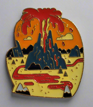 Load image into Gallery viewer, Dragoon: Might and Magma - Volcano Enamel Pin
